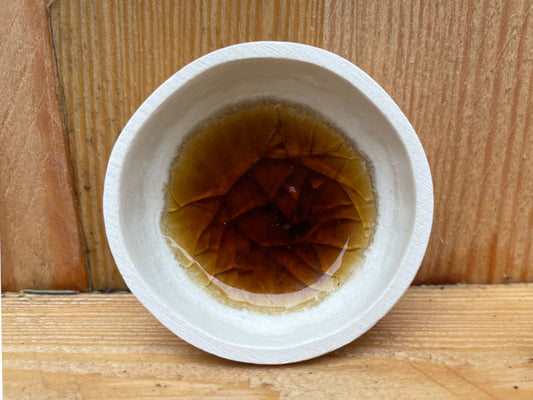 Glass granules "Lime Honey" 100 g pack