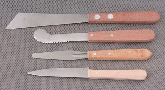 Keramikmesser, 4er-Set.