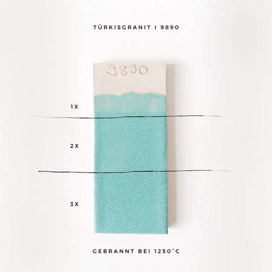 Botz 9890 Turquoise Granite Liquid Stoneware Glaze - 200 ml