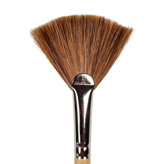 Natural fan brush 50 mm