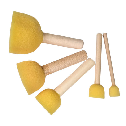 Set of sponge brushes - 5 pcs.