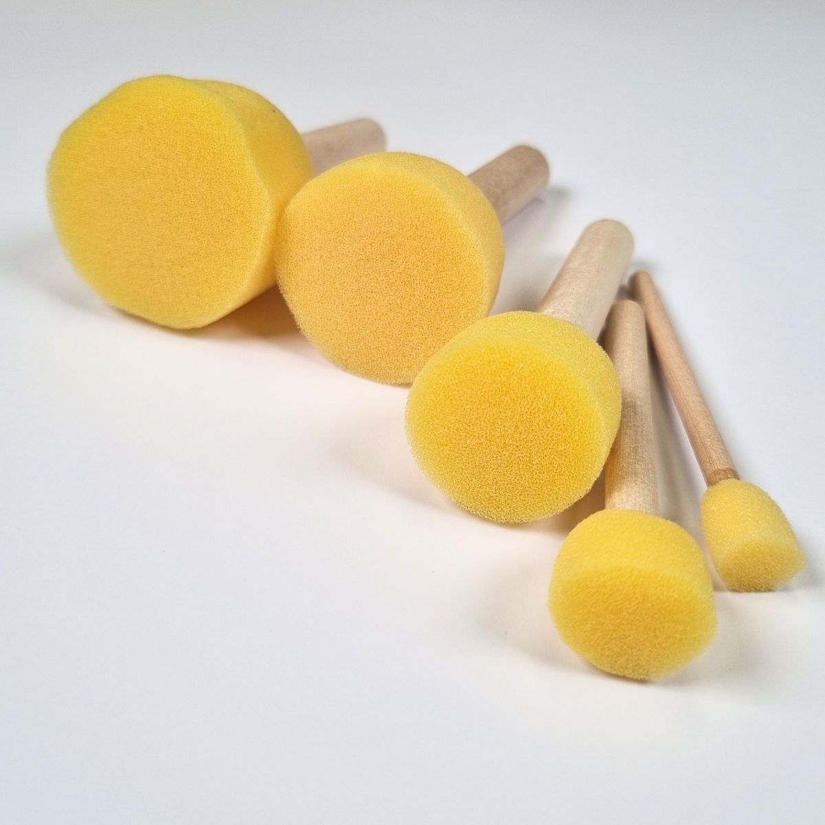 Set of sponge brushes - 5 pcs.