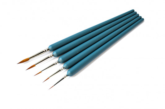 Sable brushes 5 pcs