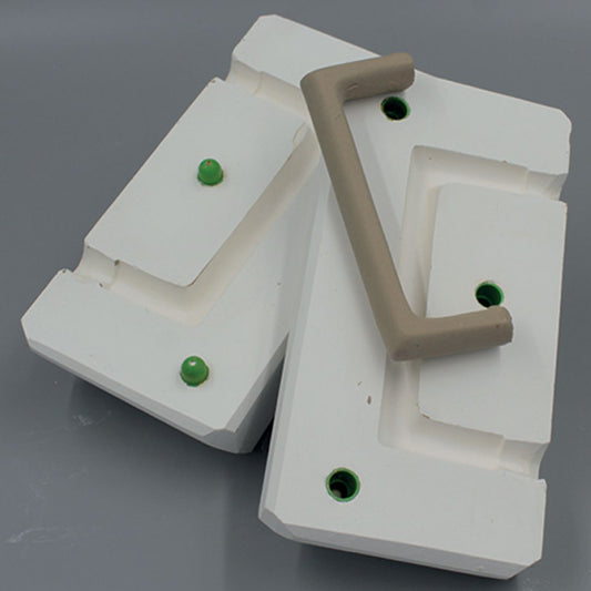 Plaster mold - large square ear