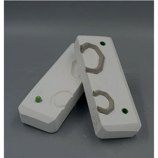 Plaster mold - small and large ears