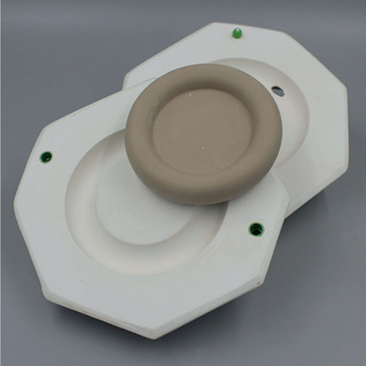Plaster mold - donut plate