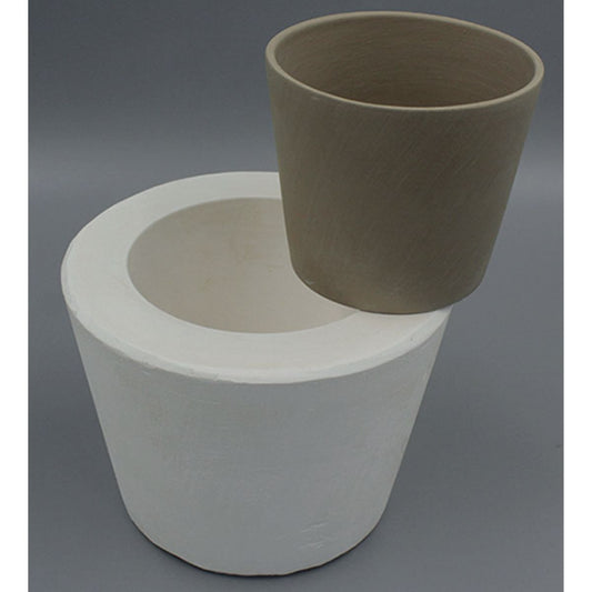Plaster mold - large conical cup