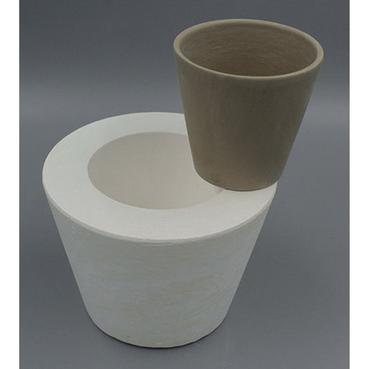 Plaster mold - small conical cup