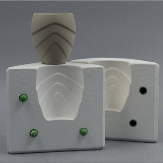Plaster mold - cocoon cup