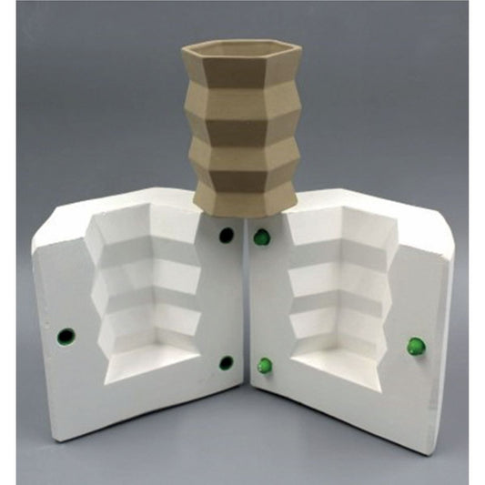 Plaster mold - accordion mug