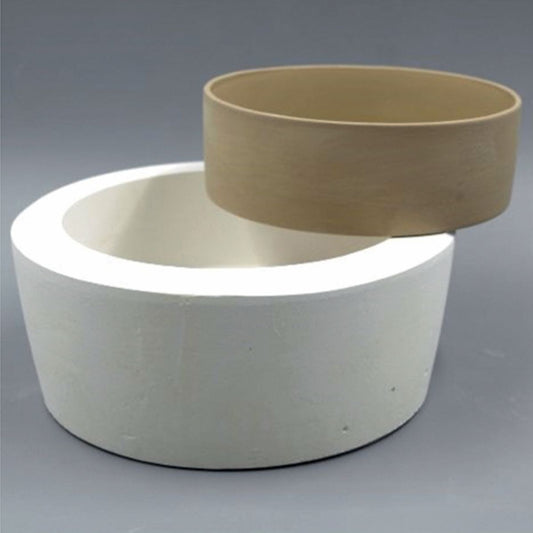 Plaster mold - medium-sized straight bowl