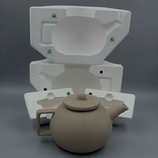 Gipsform – Teekanne mit Deckel
