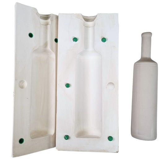 Plaster mold - oil bottle