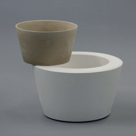 Gipsform – kleine, hohe, gerade Schale