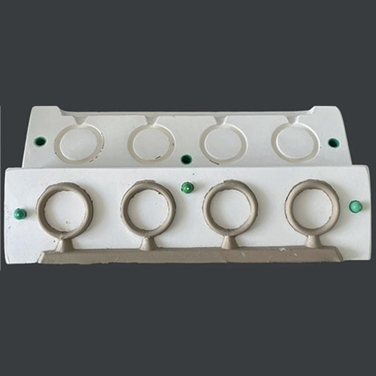 Plaster mold - large round ears 4