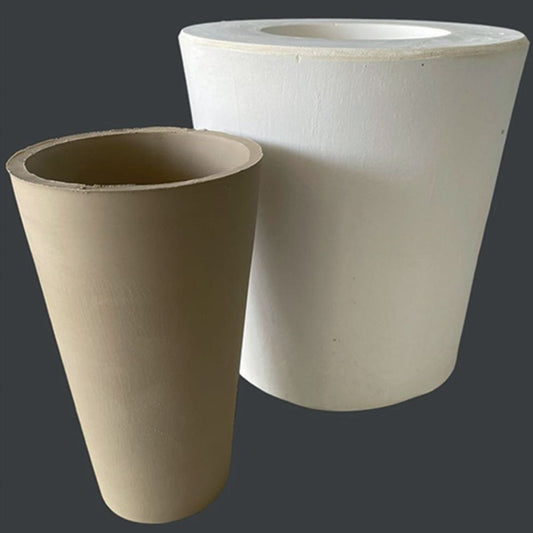 Plaster mold - tall, conical cup