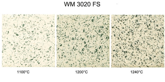 Sibelco clay no. WM 3020FS - black and white melange, 10 kg