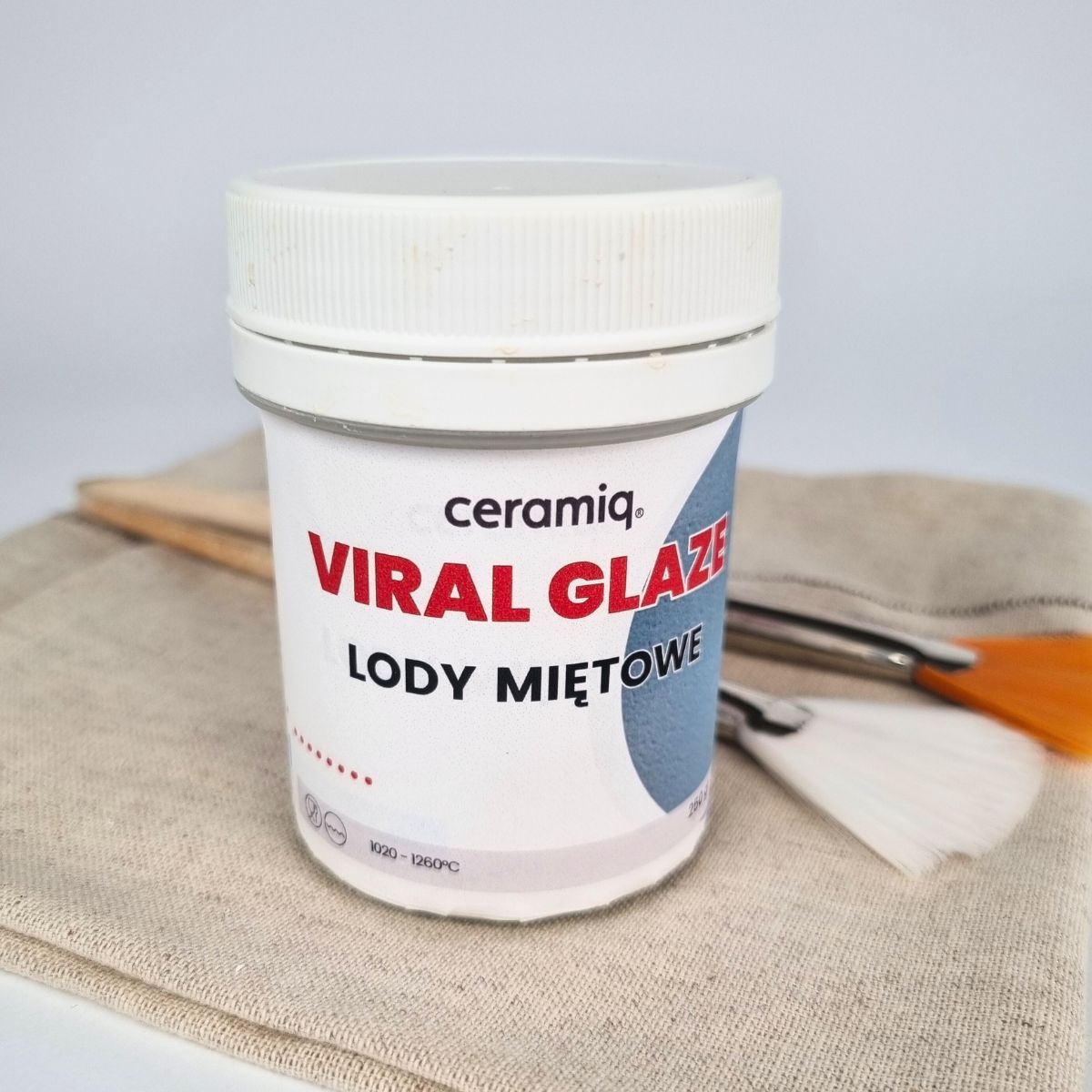 Ceramiq Viral Glaze Minze Eiscreme - 1 kg