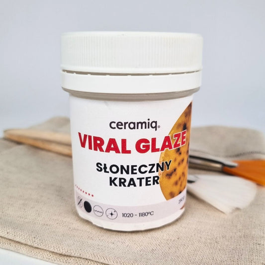 Ceramiq Viral Glaze Sun Crater