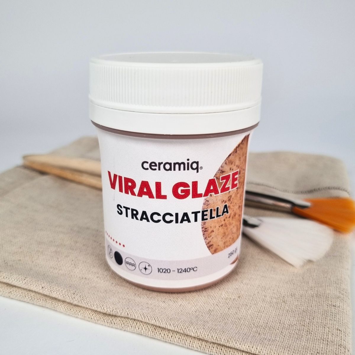 Ceramiq Viral Glaze Stracciatella