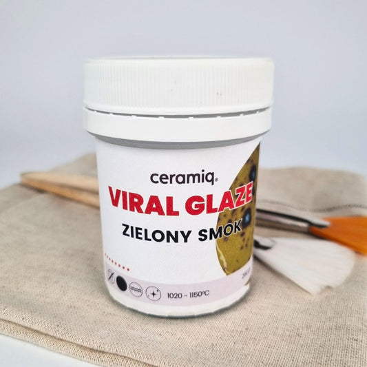 Ceramiq Viral Glaze Green Dragon