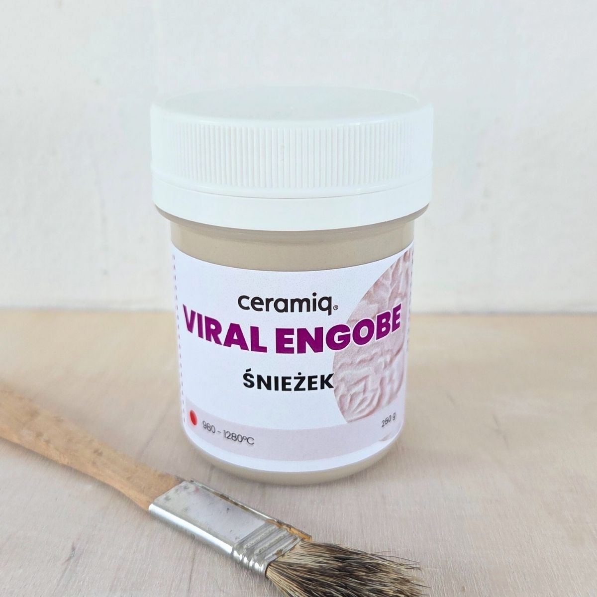 Ceramiq Viral Engobe Śnieżek – 1 kg