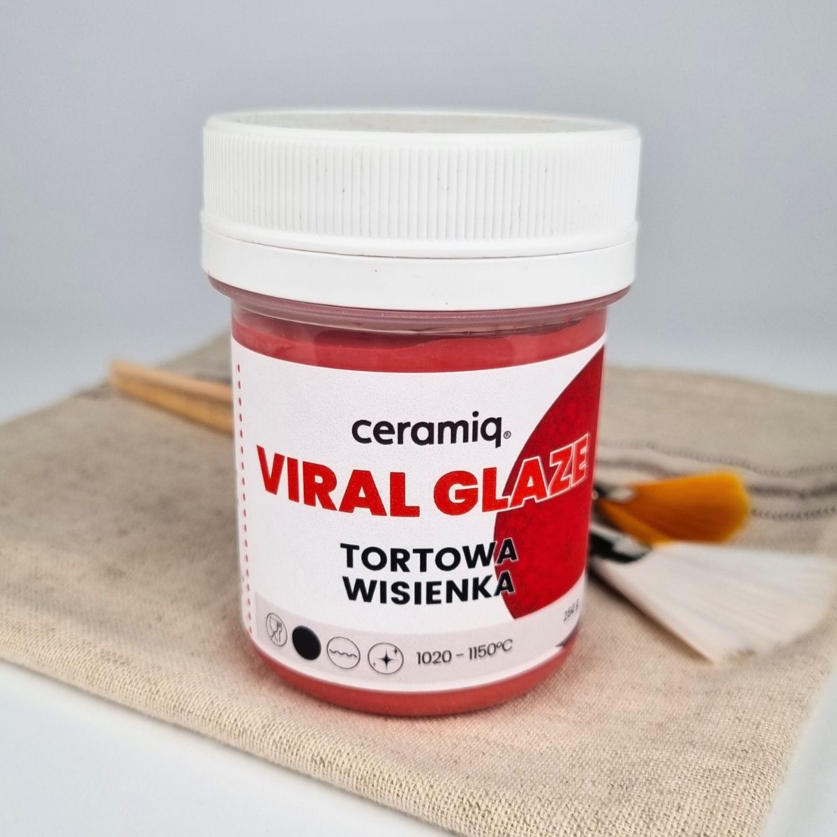 Ceramiq Viral Glaze Cake Cherry