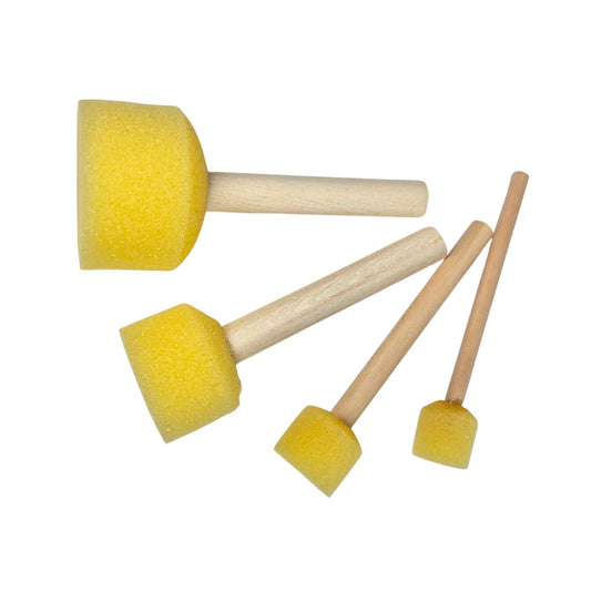 Set of sponge brushes - 4 pcs.
