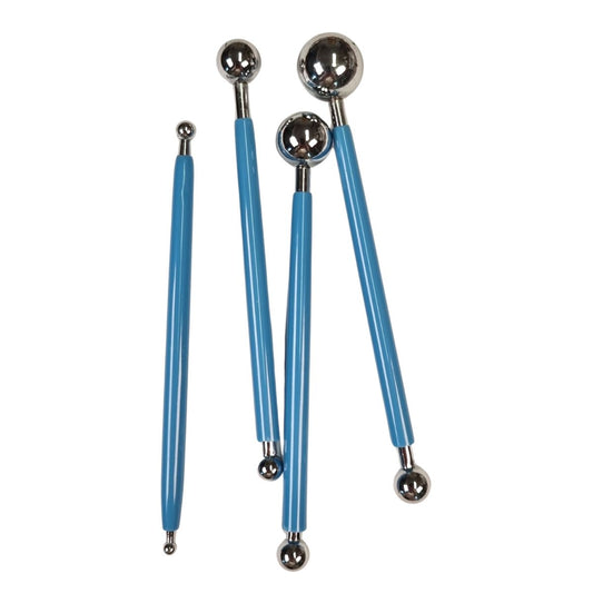 Metal smoothing pad set 4 pcs balls - 2305-0