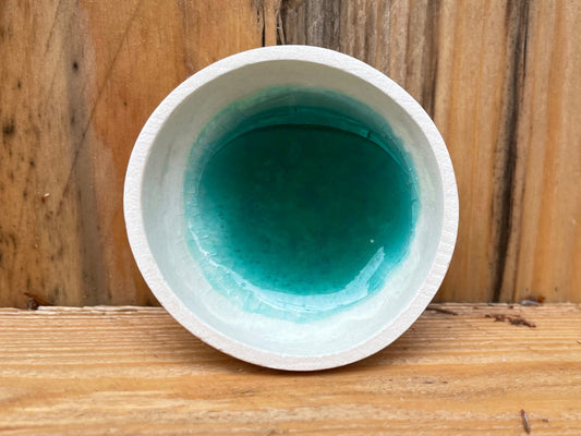 Glass granules "Emerald Green" 100 g pack