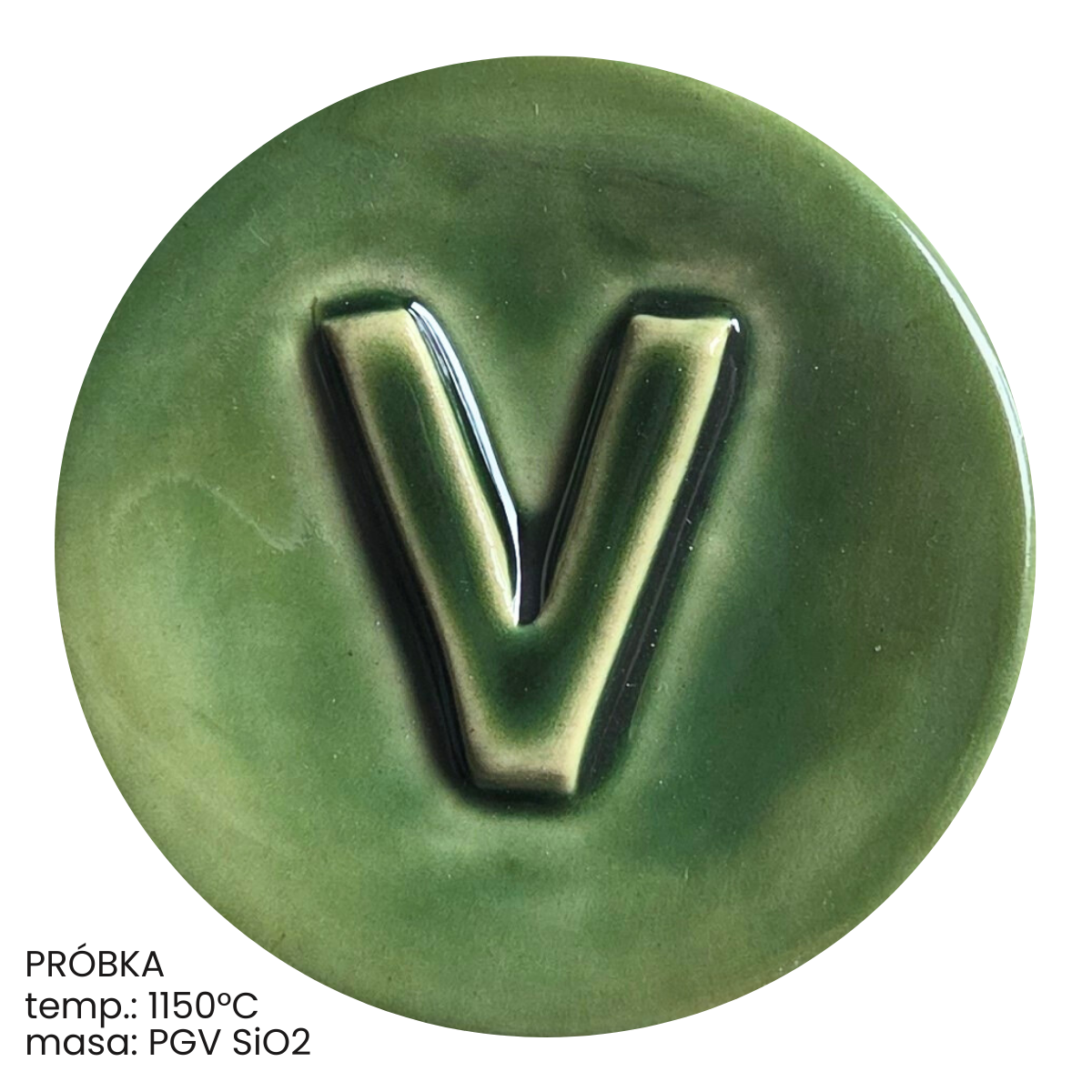 Ceramiq Viral Glaze Green Beetle